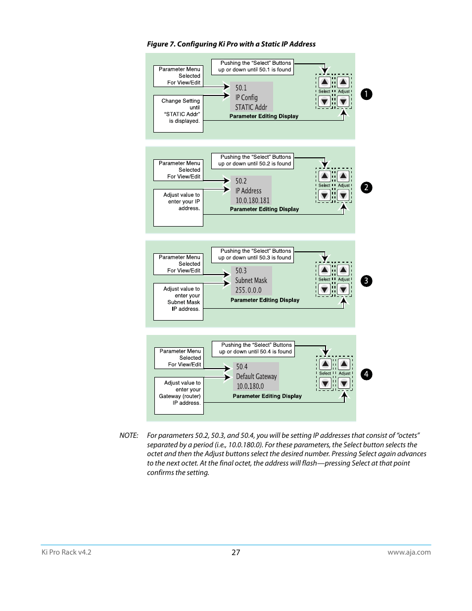 AJA Ki Pro Rack User Manual | Page 27 / 111