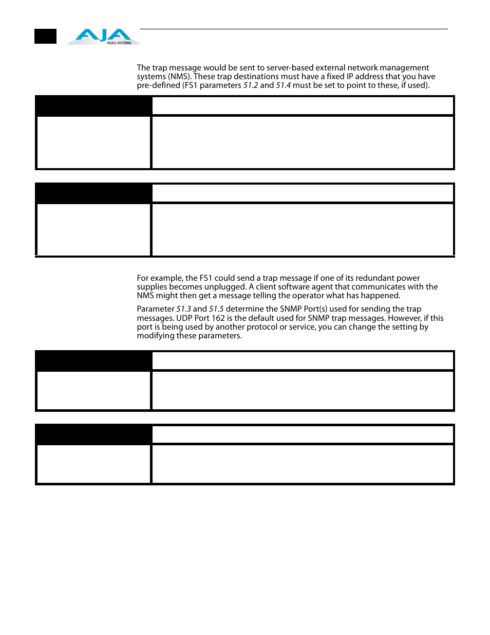 AJA FS1 Version 2.2.2.1 User Manual | Page 114 / 140