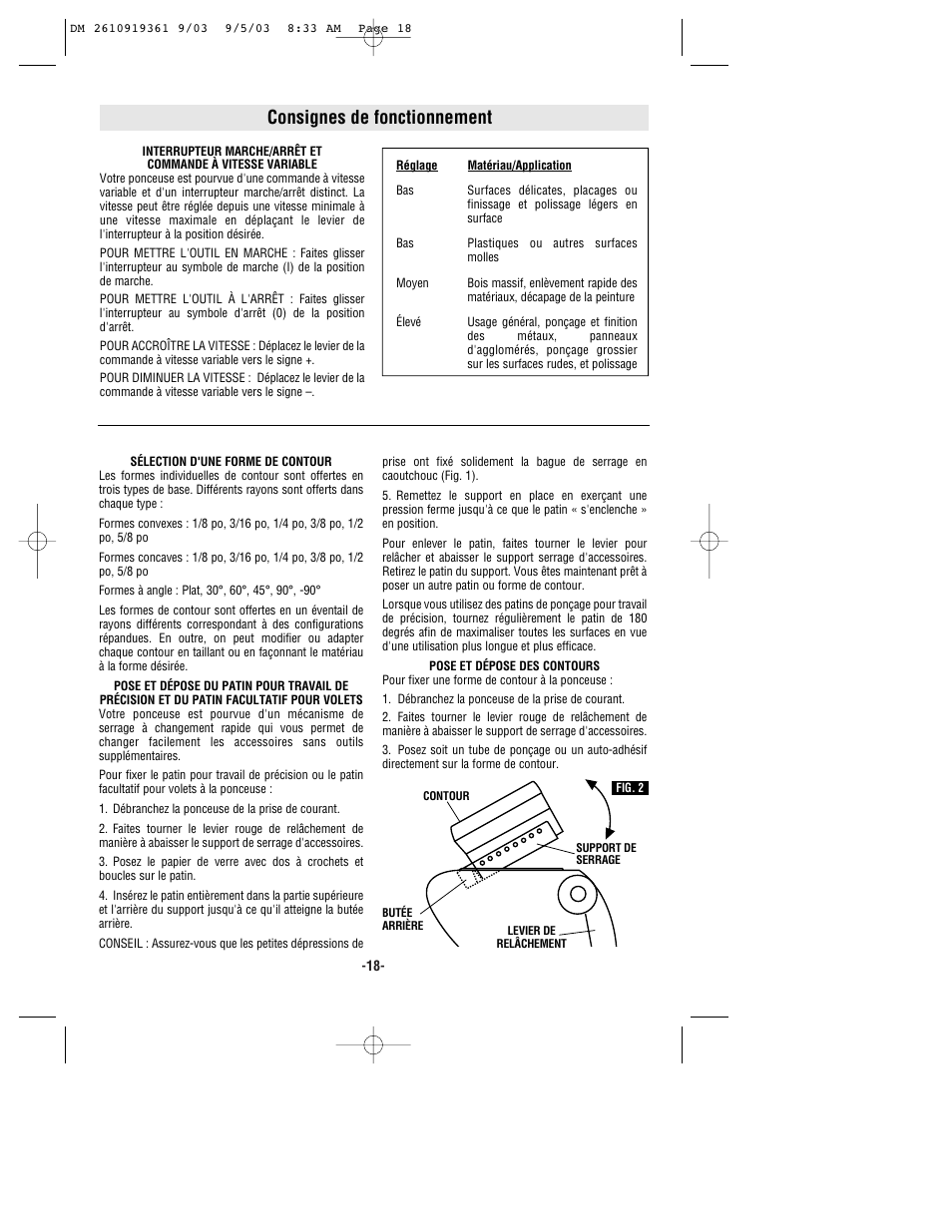 Consignes de fonctionnement | Bosch 6000 User Manual | Page 18 / 35