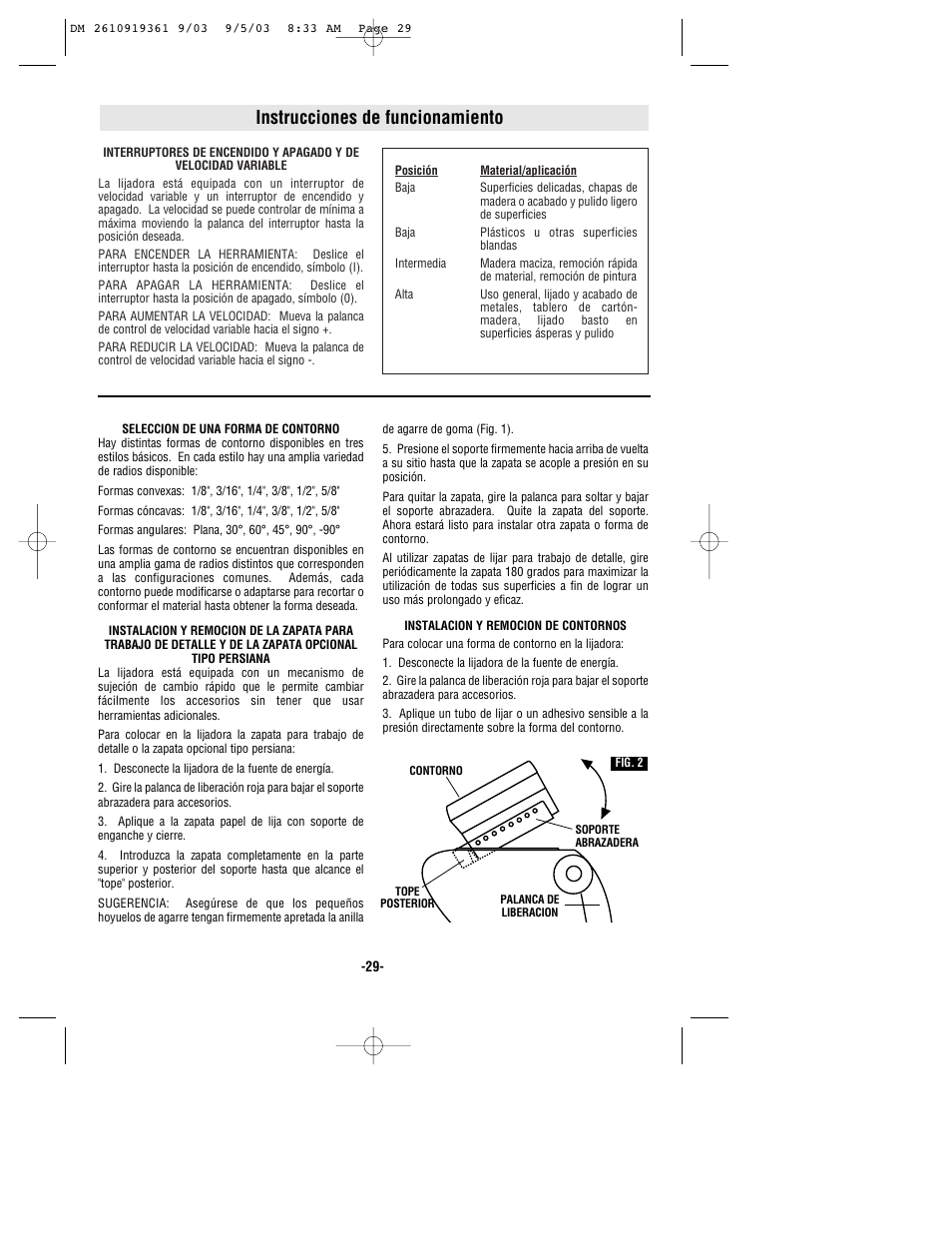 Instrucciones de funcionamiento | Bosch 6000 User Manual | Page 29 / 35