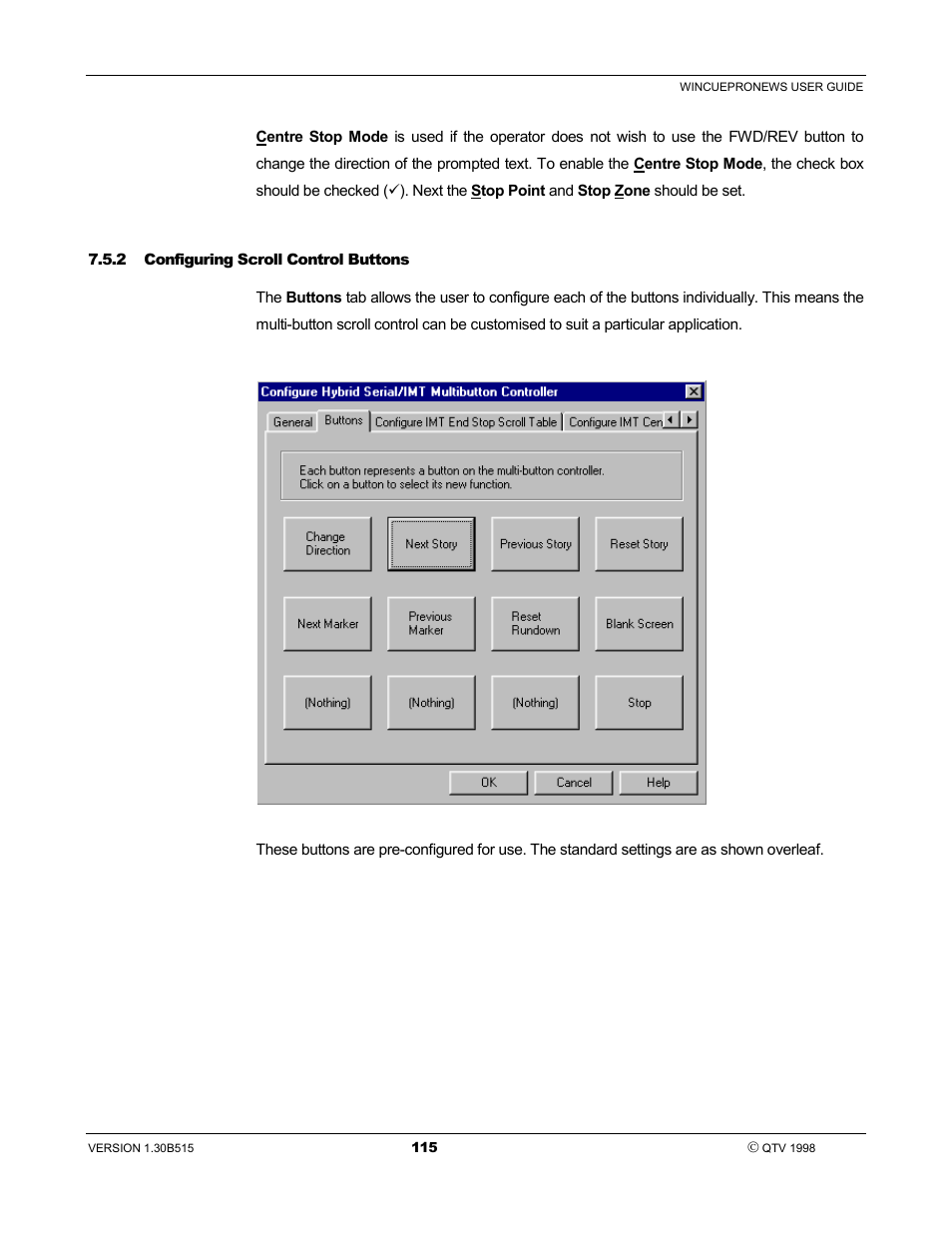 Autocue WinCue Pro News User Manual | Page 115 / 135