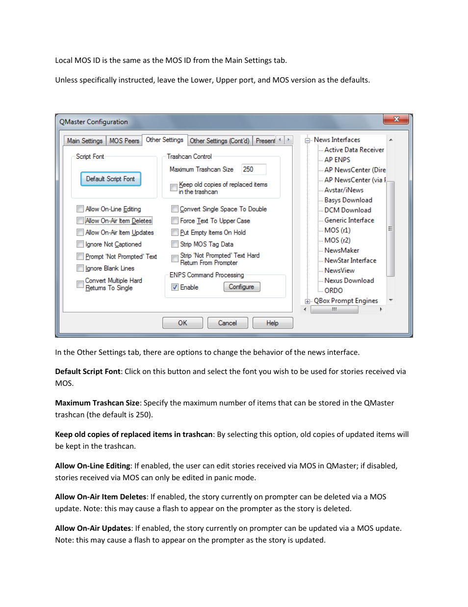 Autocue QMaster User Manual | Page 9 / 12