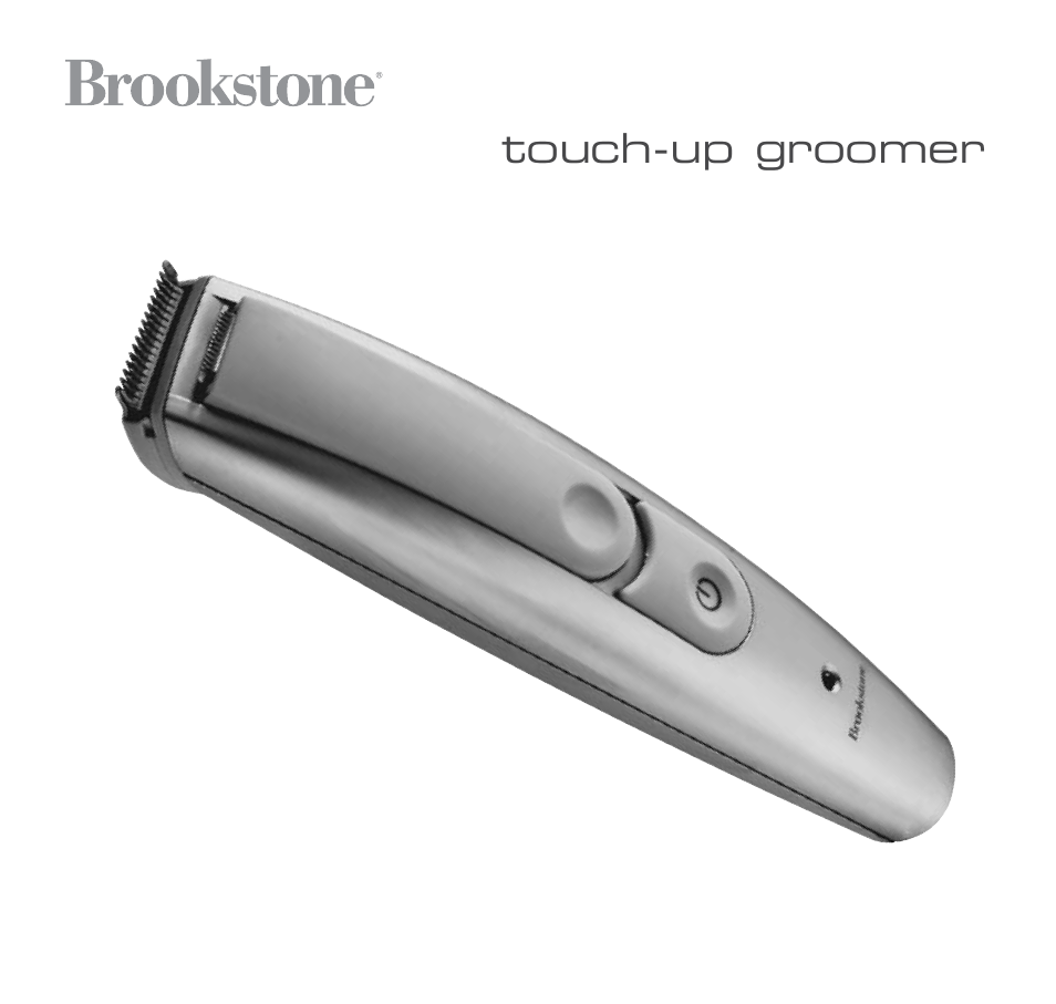 Brookstone Electric Shaver User Manual | 15 pages