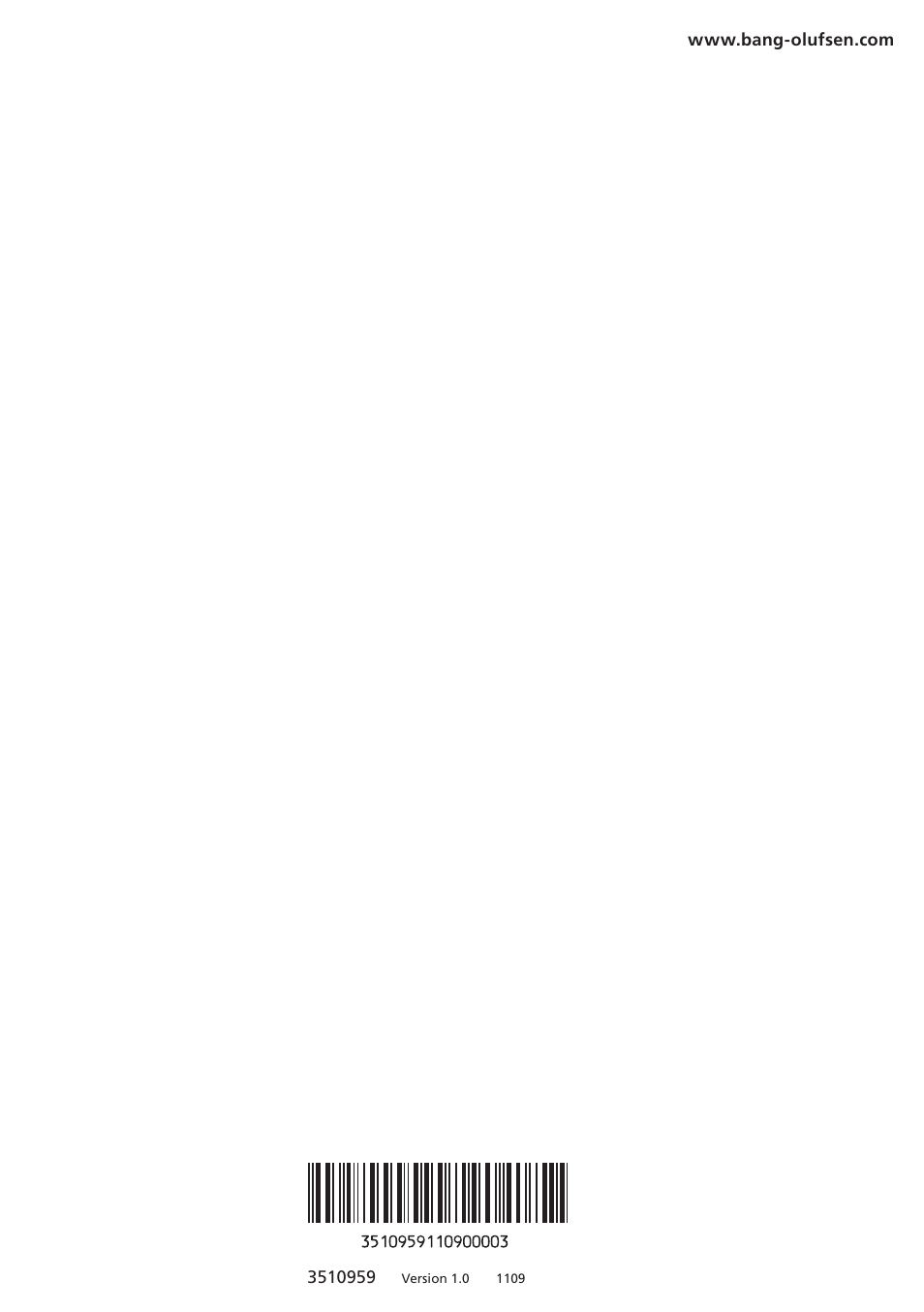 Bang & Olufsen BeoLine - User Guide User Manual | Page 32 / 32