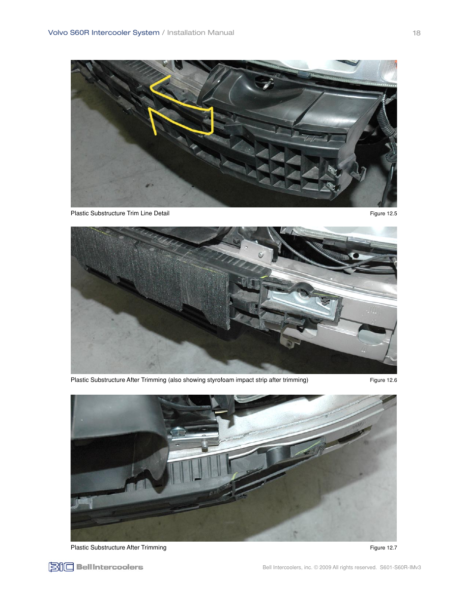 BIC Volvo S60R Front Mount Intercooler System User Manual | Page 20 / 24