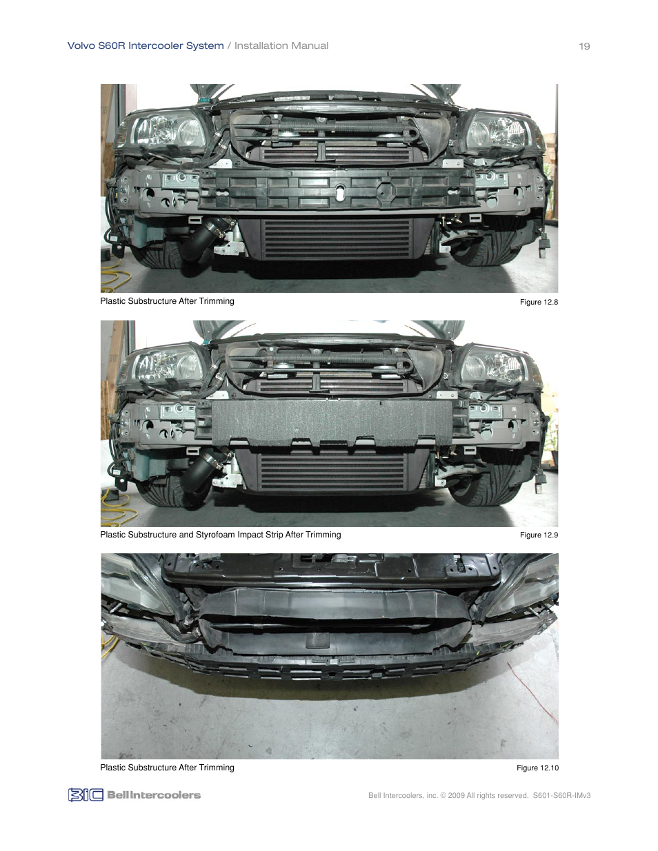 BIC Volvo S60R Front Mount Intercooler System User Manual | Page 21 / 24