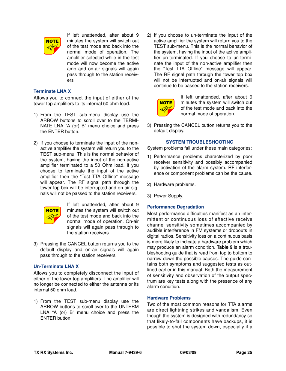 Bird Technologies 429-83H-01 Series-Manual User Manual | Page 33 / 48