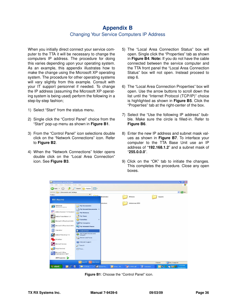 Appendix b | Bird Technologies 429-83H-01 Series-Manual User Manual | Page 44 / 48