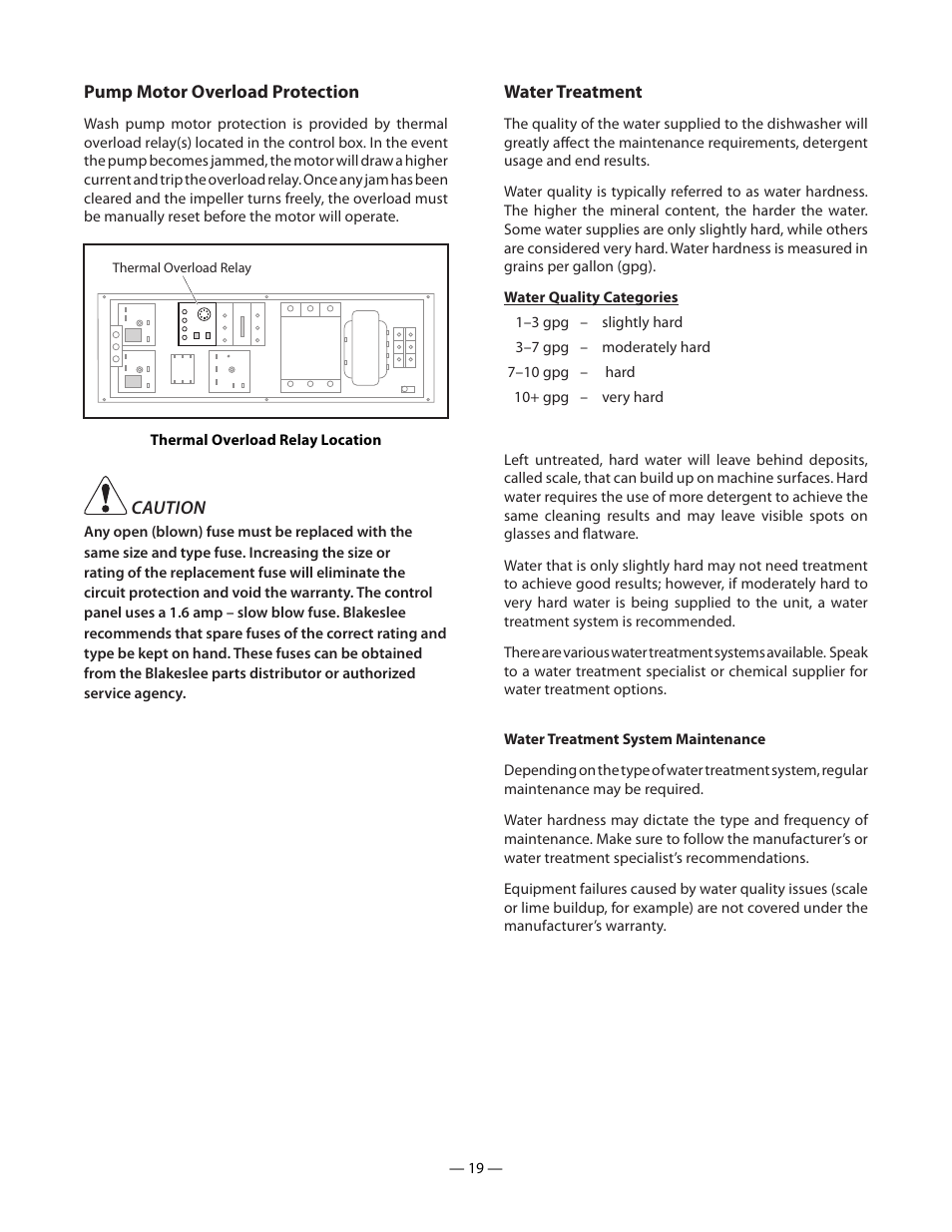 Blakeslee DD-8 User Manual | Page 19 / 28