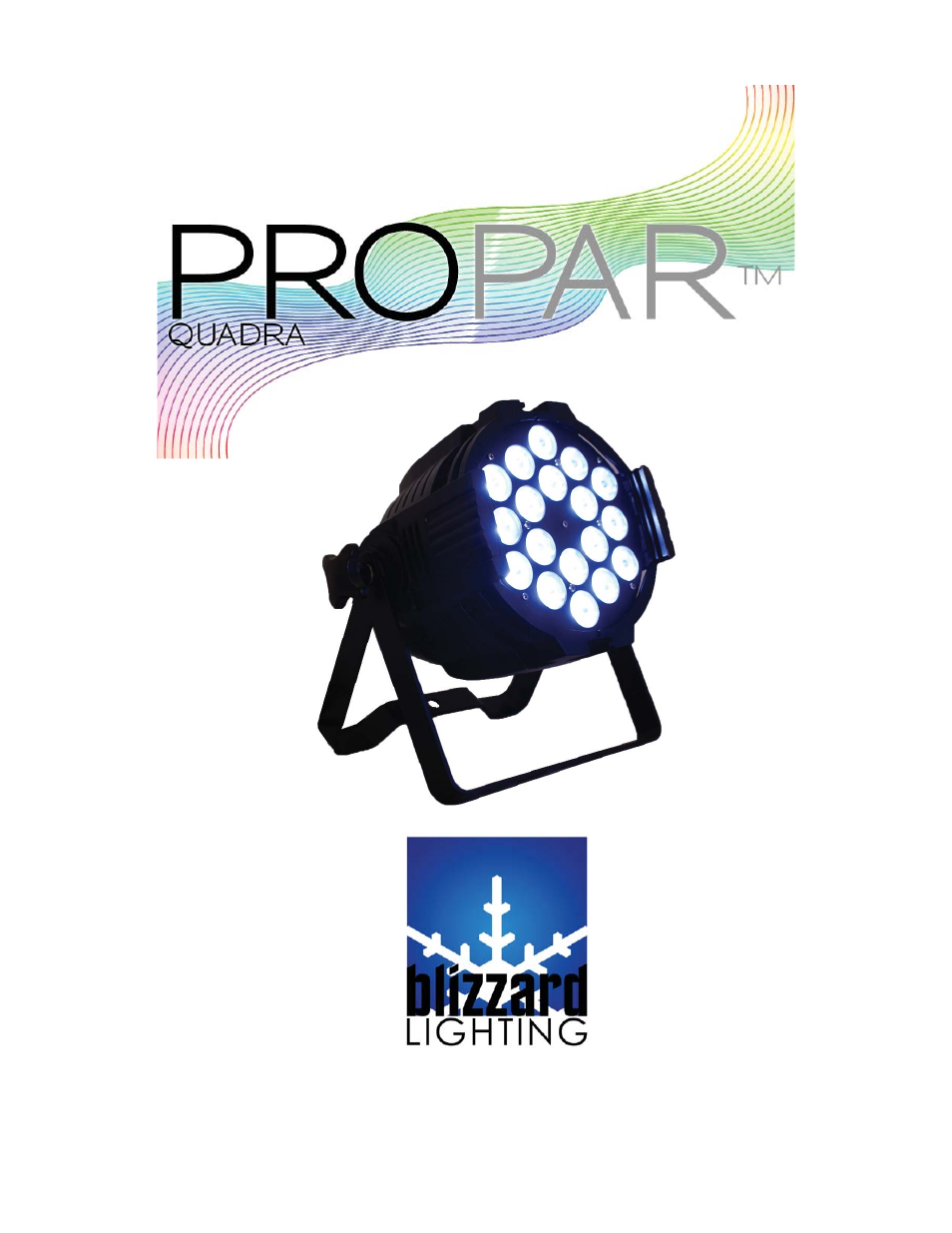 Blizzard Lighting Quadra ProPar (Rev B) User Manual | 20 pages