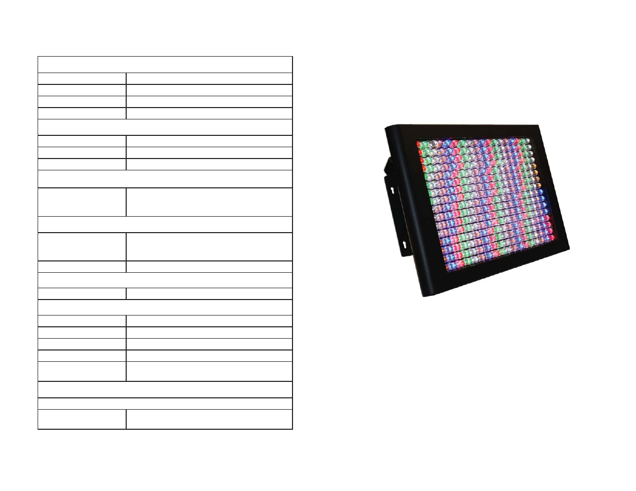 Blizzard Lighting RGBAW ROCKER Panel (Rev A) User Manual | Page 8 / 8