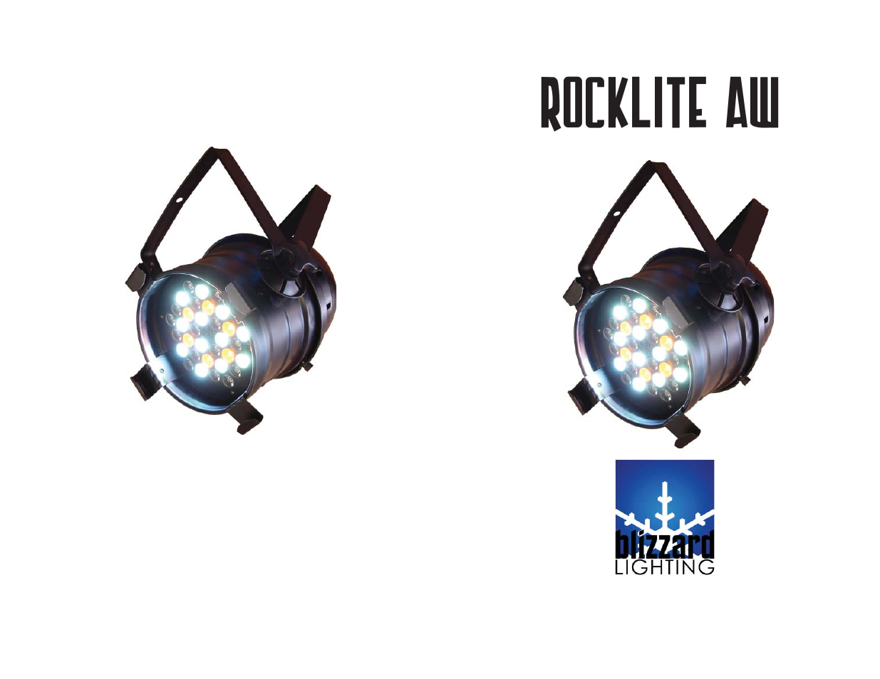 Blizzard Lighting AW Rocklite (Rev A) User Manual | 10 pages