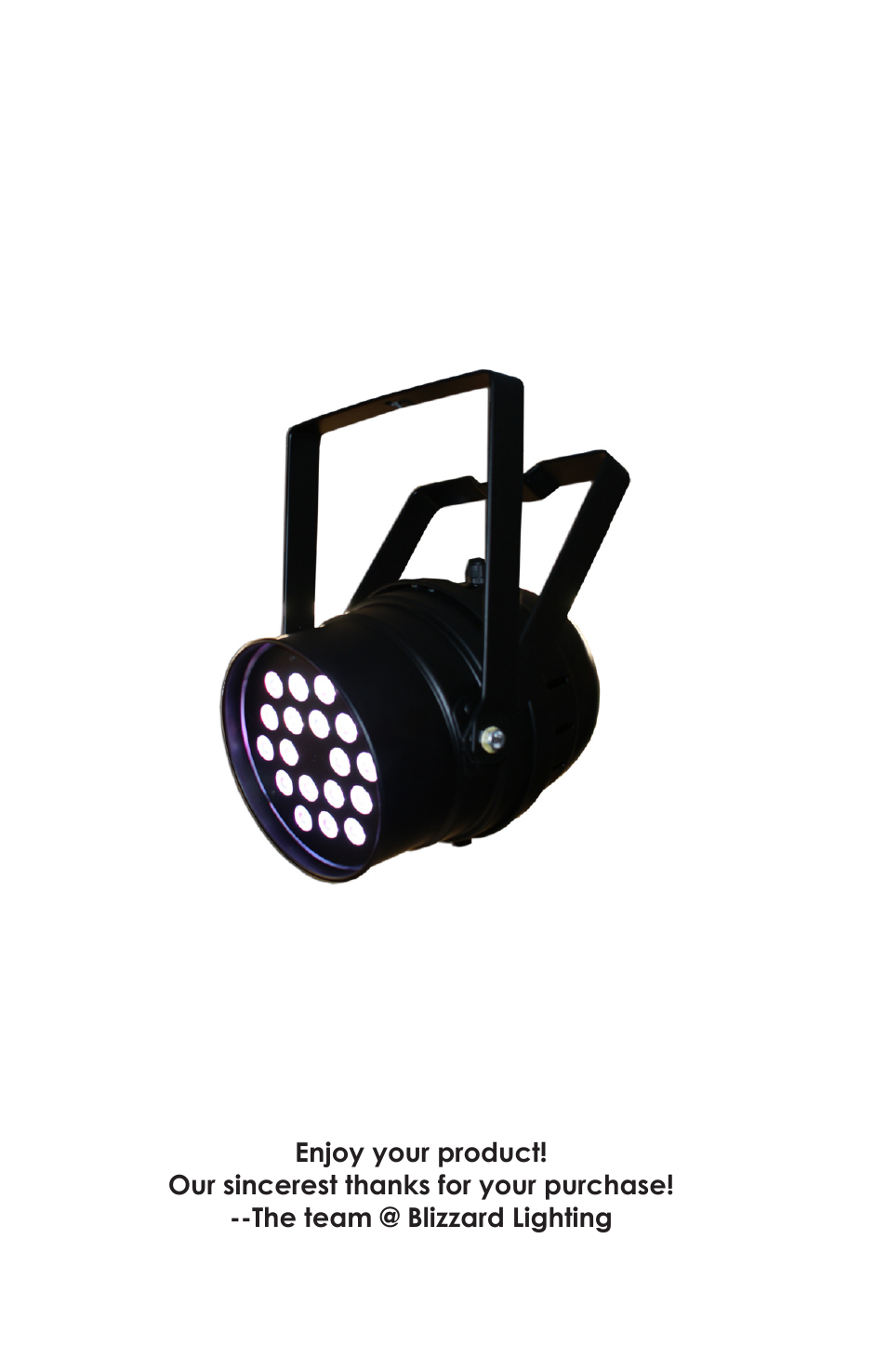 Blizzard Lighting Quadra ROCKLITE (Rev B) User Manual | Page 20 / 20