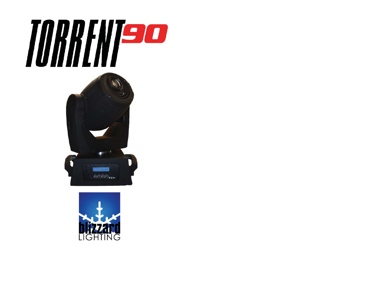 Blizzard Lighting 90 Torrent (Rev A) User Manual | 10 pages