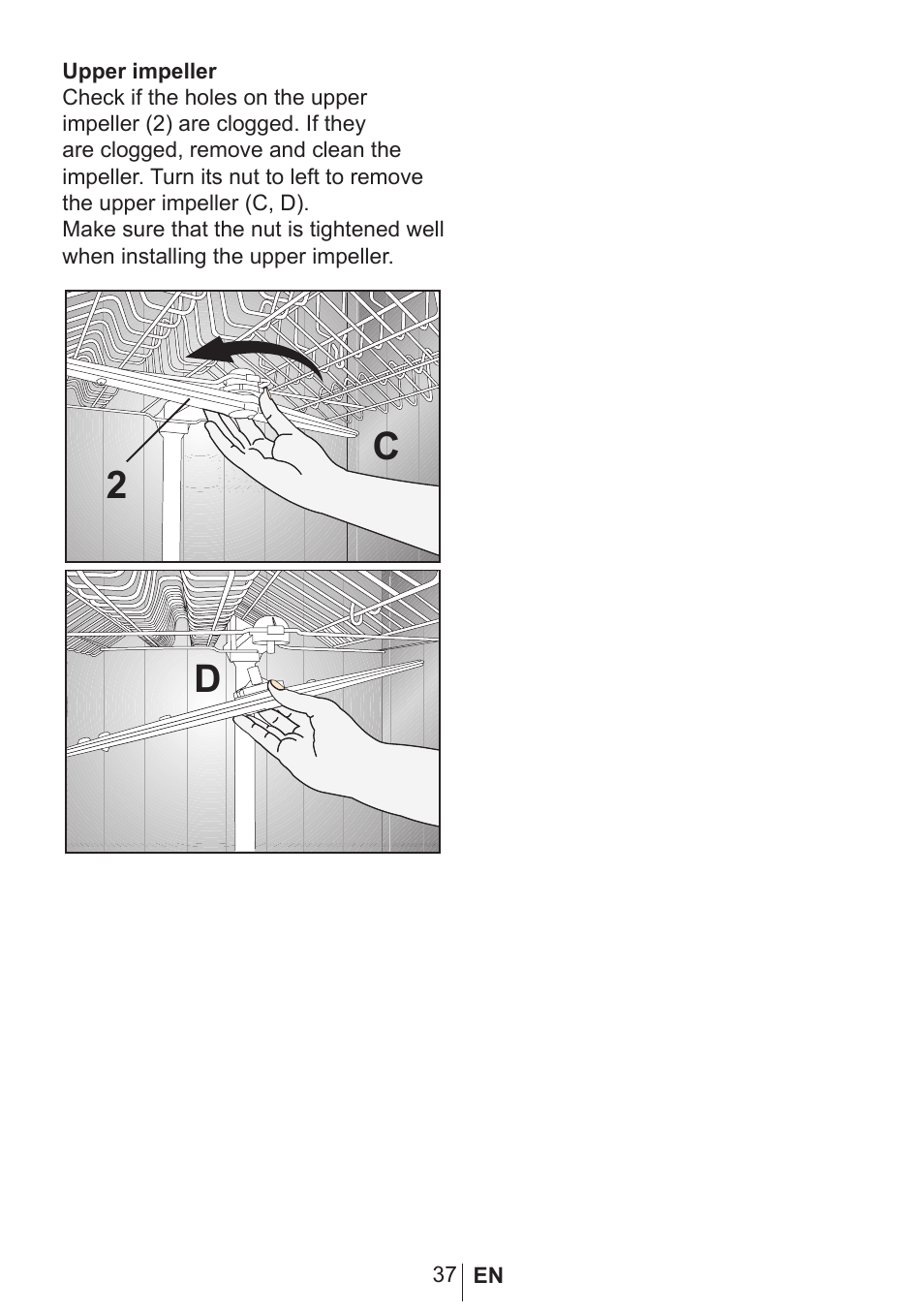 Blomberg GSN 9582 A7 User Manual | Page 38 / 45