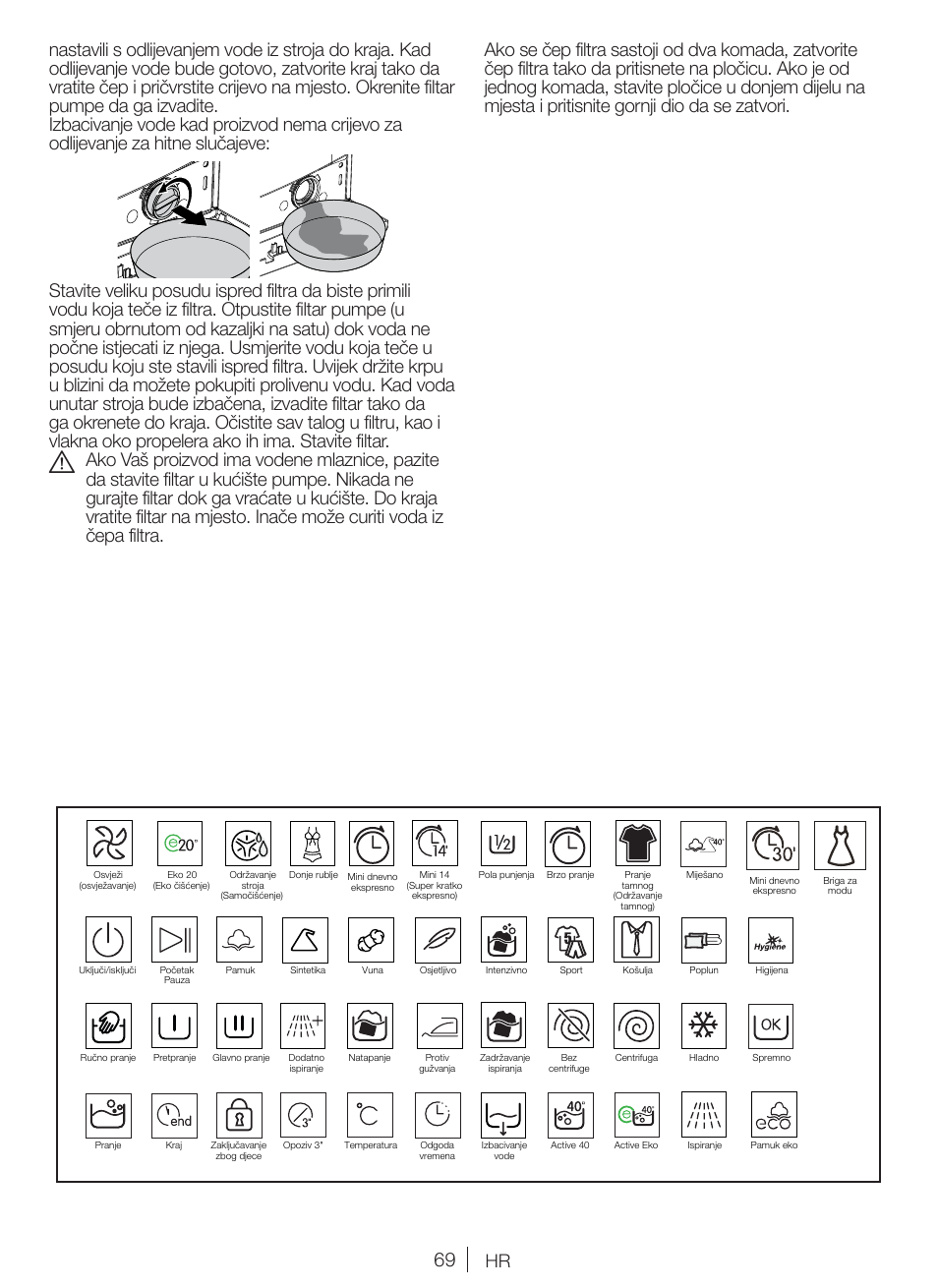 Blomberg WNF 8447 RCE30 User Manual | Page 69 / 71