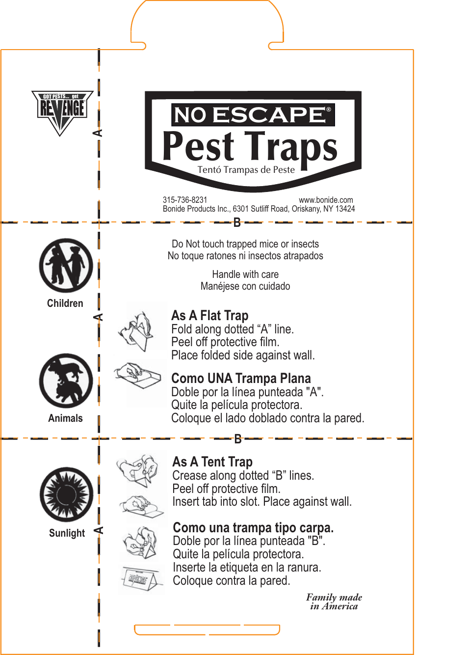 Bonide Glue Traps User Manual | 2 pages