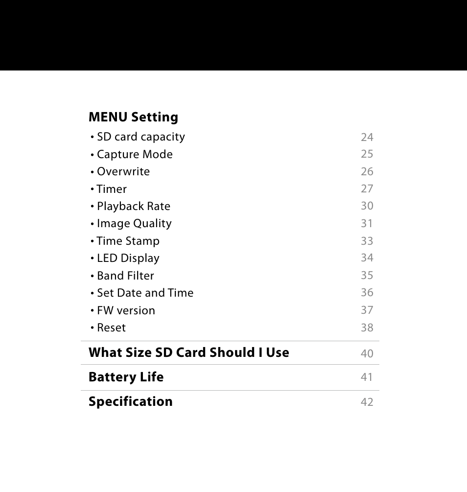 Brinno MAC200 User Manual | Page 7 / 52