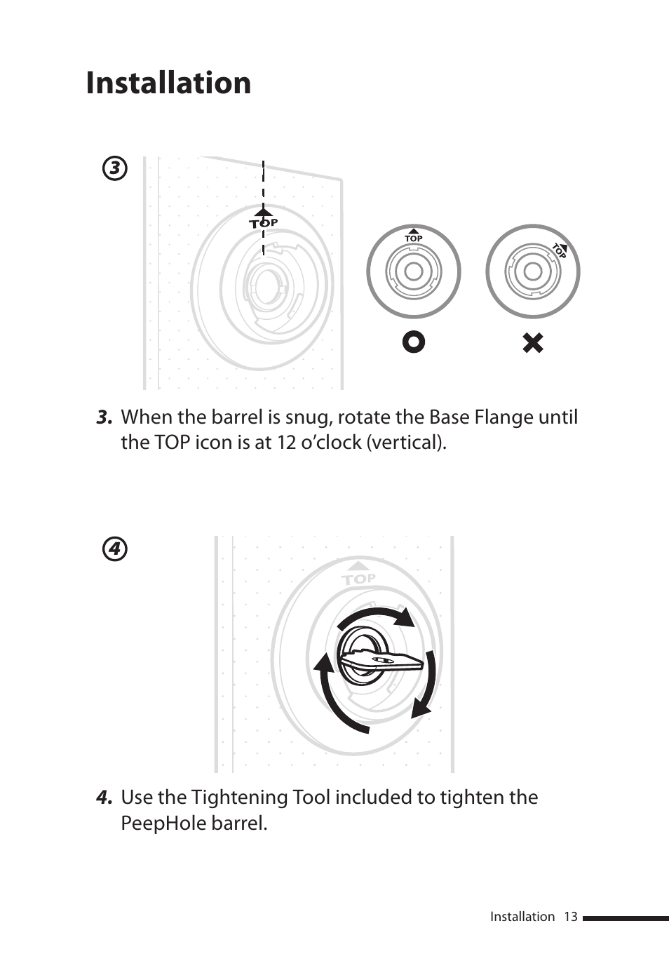 Installation | Brinno PHV MAC User Manual | Page 13 / 32