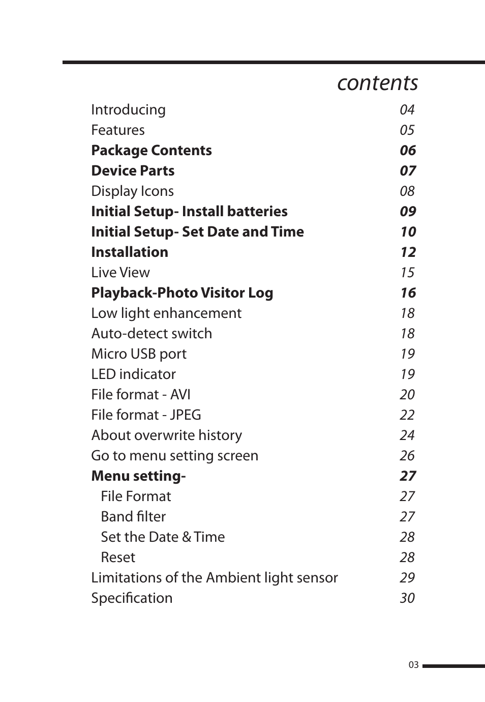 Brinno PHV MAC User Manual | Page 3 / 32