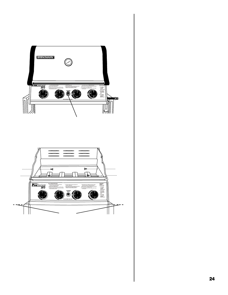 Step 9, Igniter button cap, Alignment | Brinkmann 2610 Series User Manual | Page 25 / 32