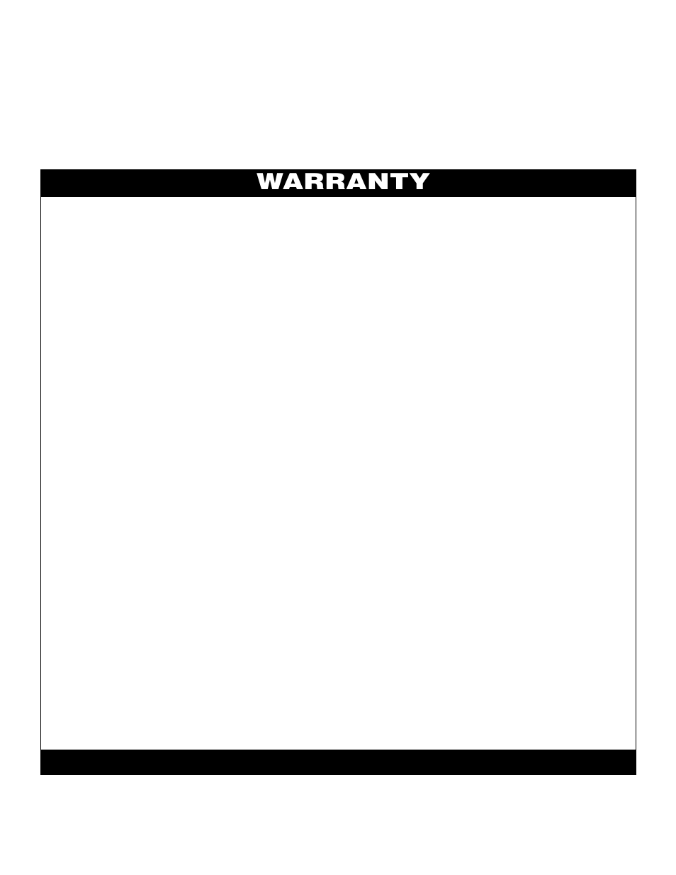 Warranty | Brinkmann 2610 Series User Manual | Page 32 / 32