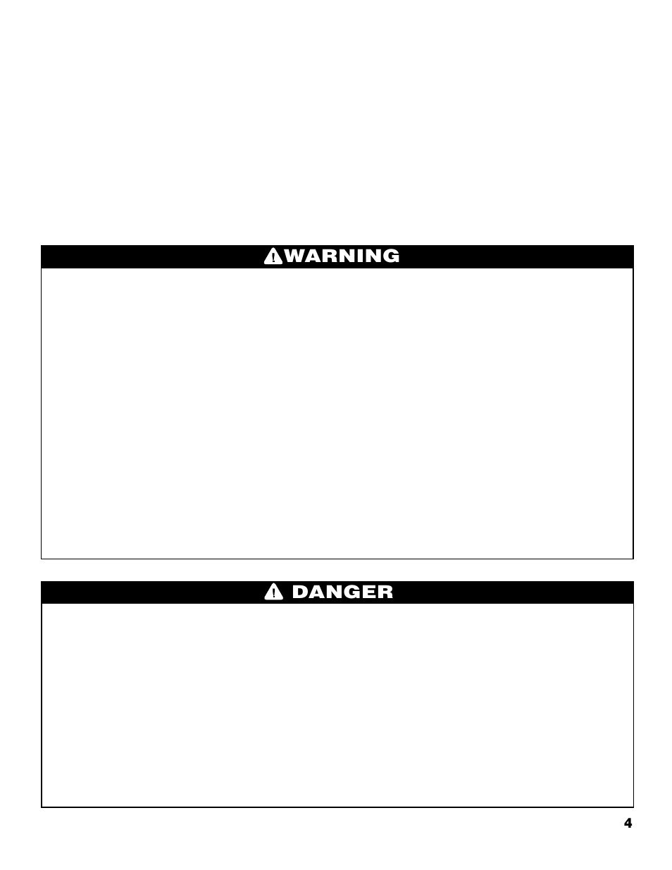 Warning danger | Brinkmann 2610 Series User Manual | Page 5 / 32