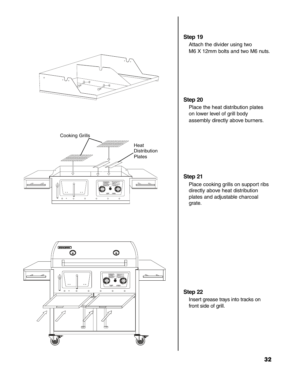 Brinkmann Charcoal/Gas Grill User Manual | Page 33 / 68