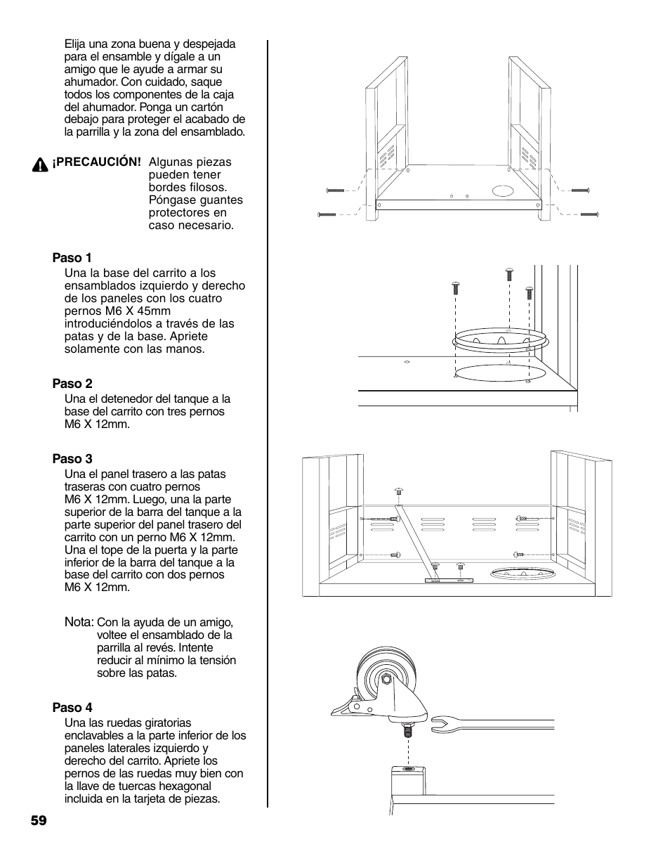 Brinkmann Charcoal/Gas Grill User Manual | Page 60 / 68