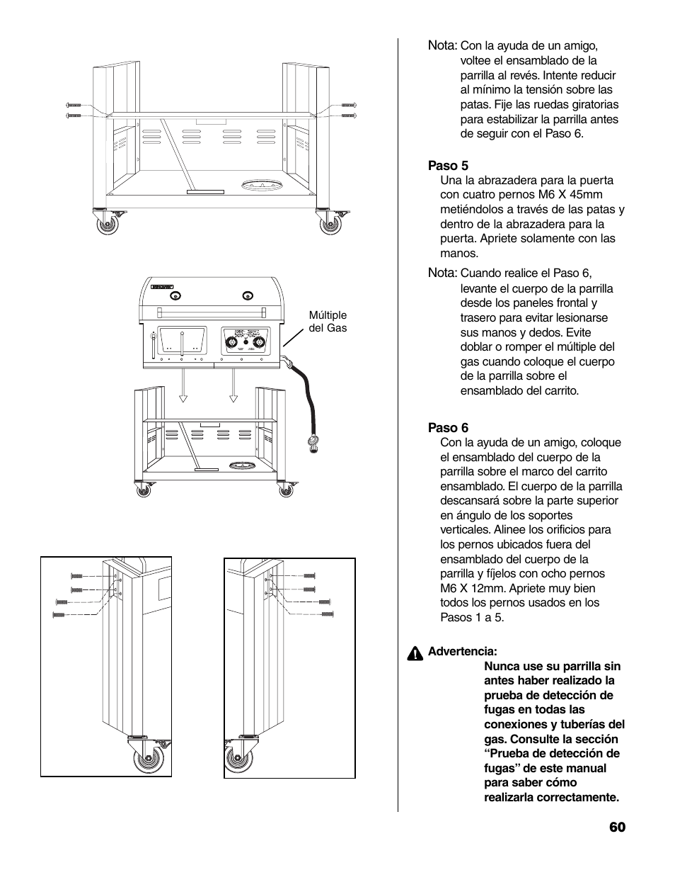 Brinkmann Charcoal/Gas Grill User Manual | Page 61 / 68