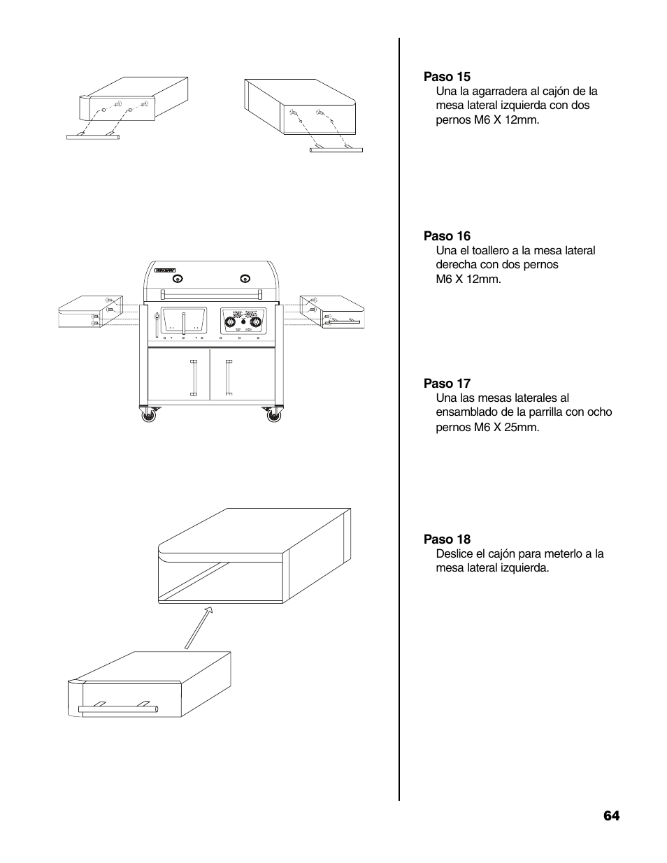 Brinkmann Charcoal/Gas Grill User Manual | Page 65 / 68