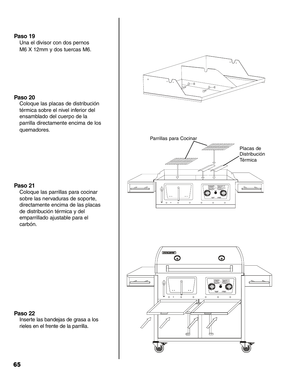 Brinkmann Charcoal/Gas Grill User Manual | Page 66 / 68