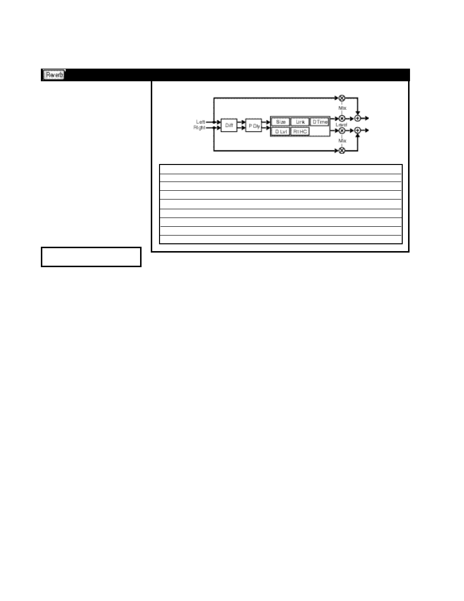 Ambience | Lexicon MPX 1 User Manual | Page 102 / 127