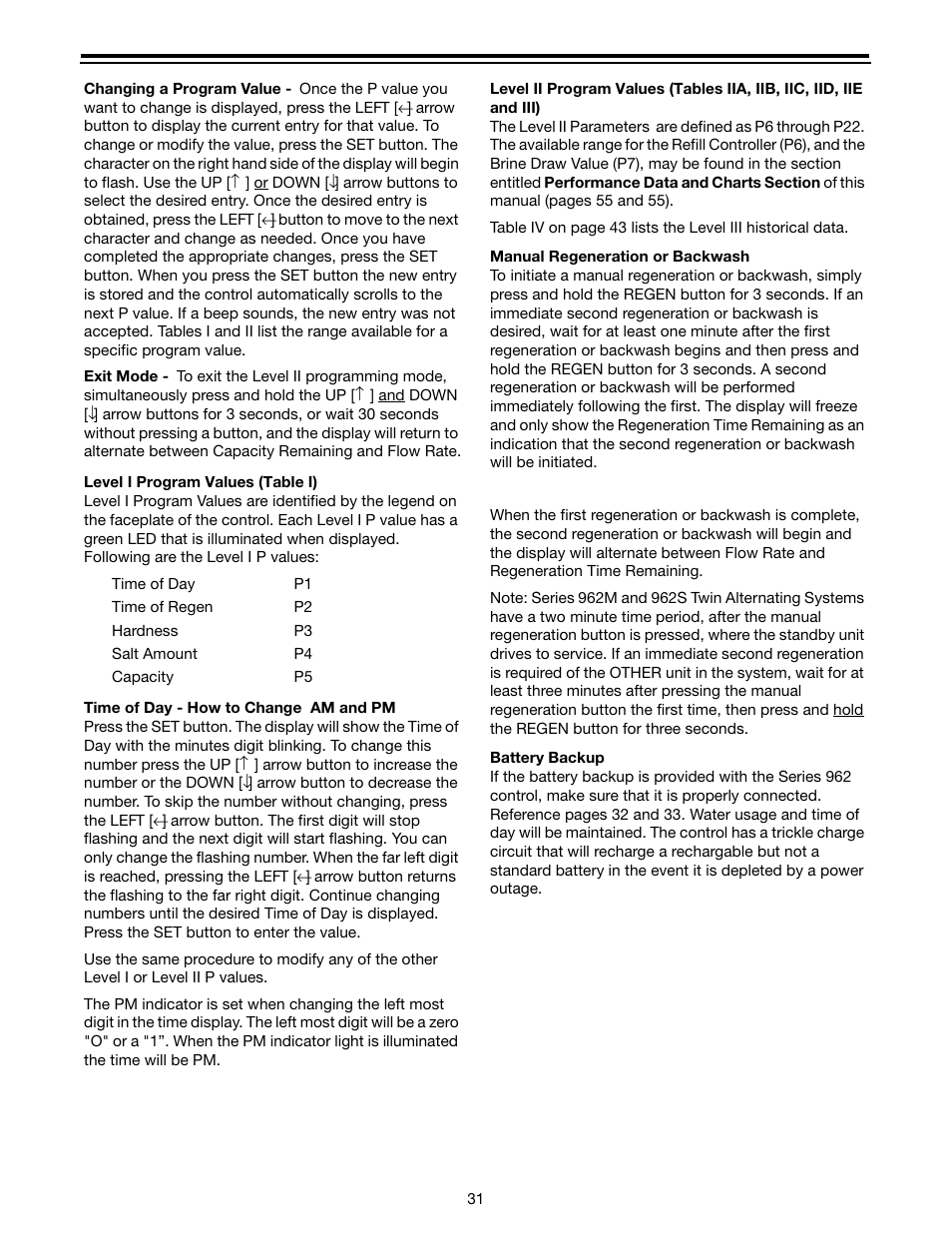 Watts Autotrol Magnum (CV+ Series) User Manual | Page 35 / 86