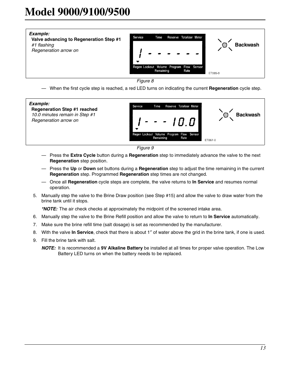 Watts Fleck 9500 Twin Brass Valve User Manual | Page 13 / 56