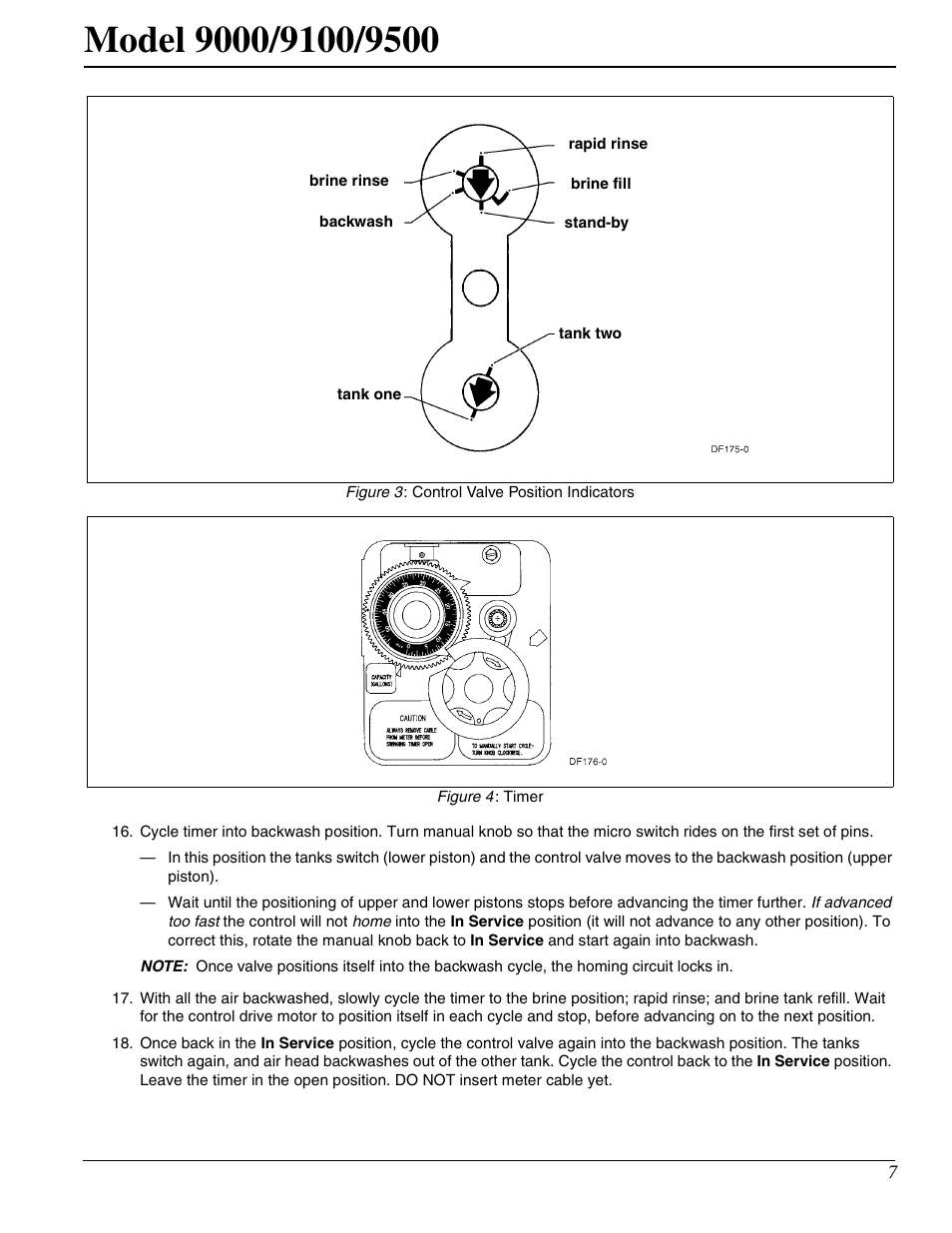 Watts Fleck 9500 Twin Brass Valve User Manual | Page 7 / 56