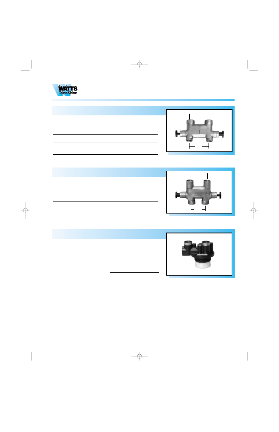 Divertaflo series, Series m9500, Tank top closure | Fleck 2500, Style, Lindsay, Manual system | Watts Divertaflo M9500 Series User Manual | Page 5 / 12