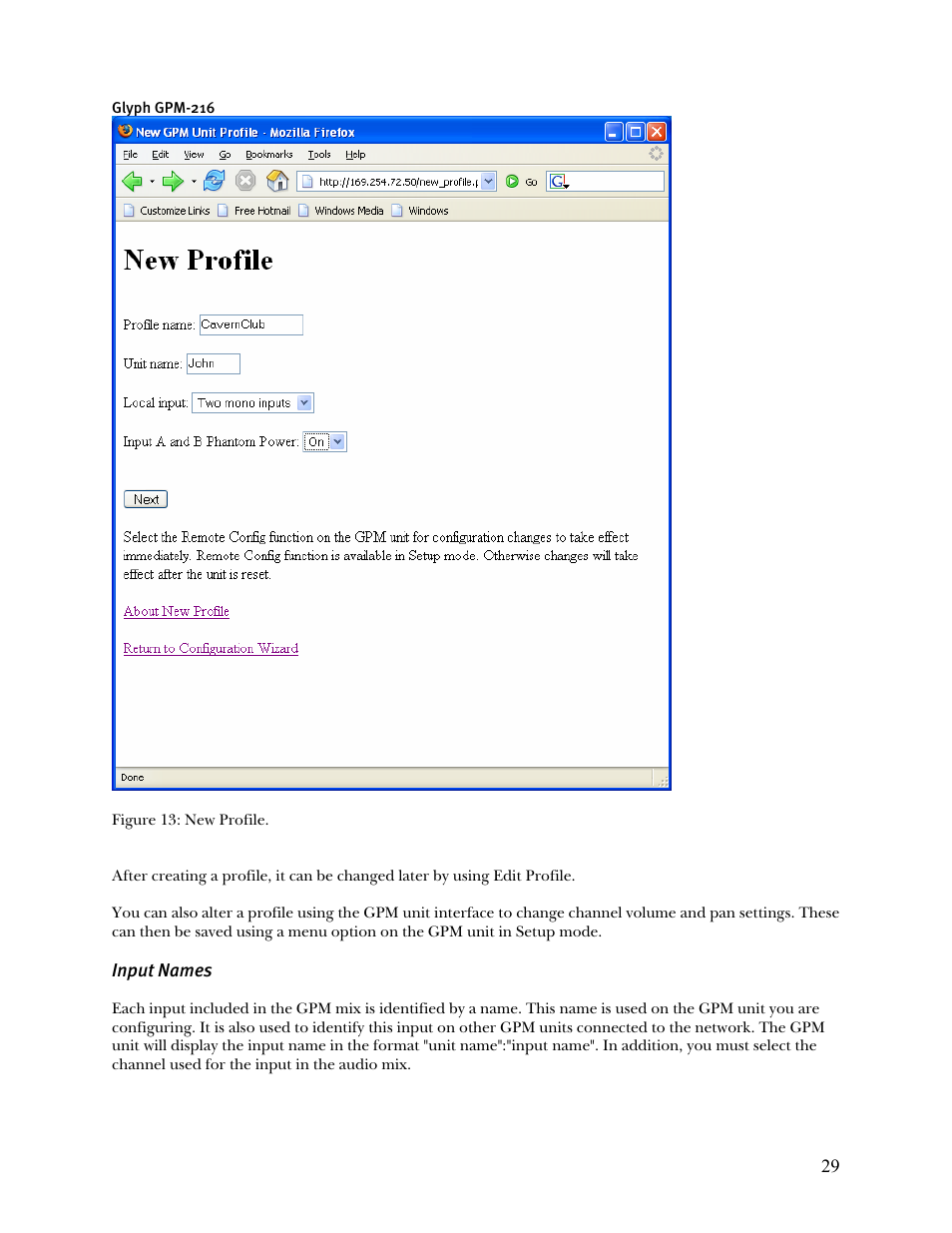 Glyph GPM-216 User Manual | Page 29 / 46