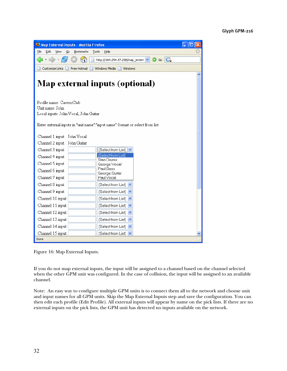 Glyph GPM-216 User Manual | Page 32 / 46