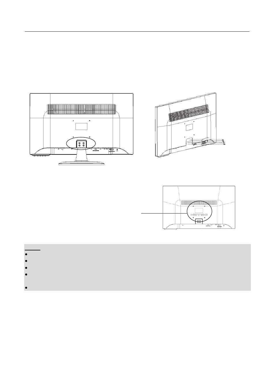 Setting the monitor on the wall | Hanns.G HL272 User Manual | Page 10 / 24