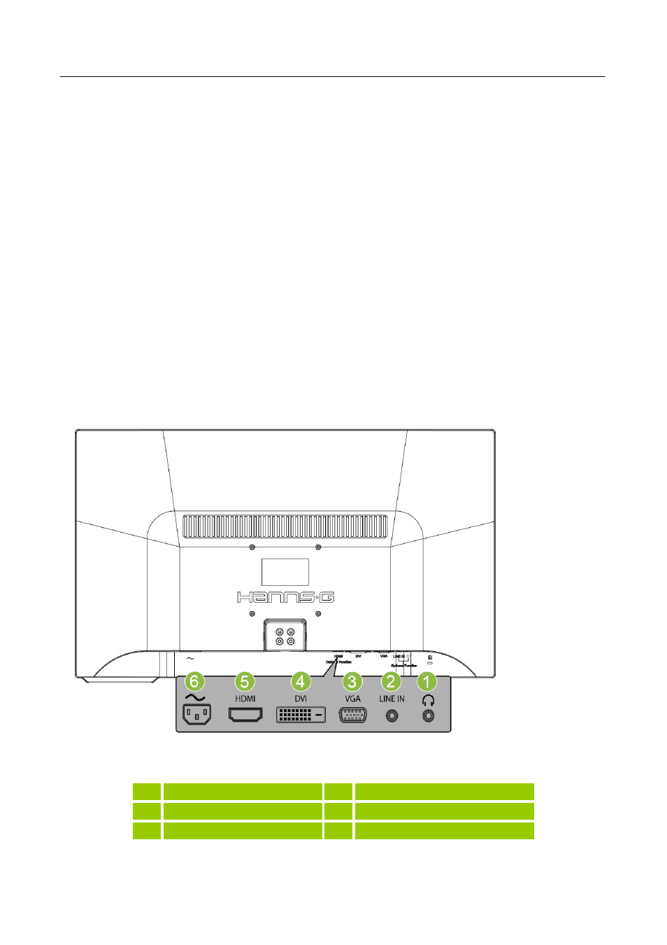 Making connections | Hanns.G HL272 User Manual | Page 11 / 24