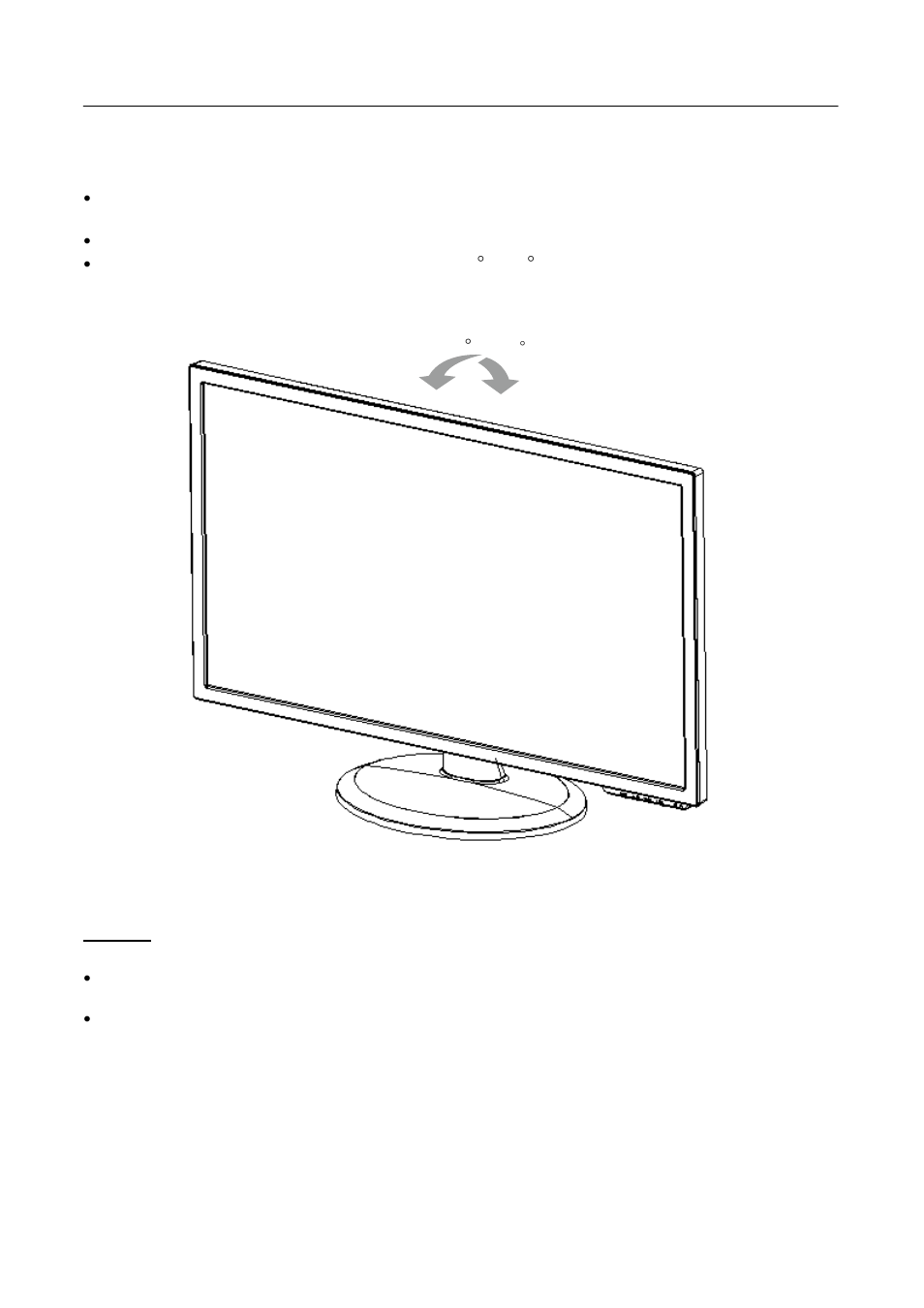 Adjusting the viewing angle | Hanns.G HL272 User Manual | Page 12 / 24