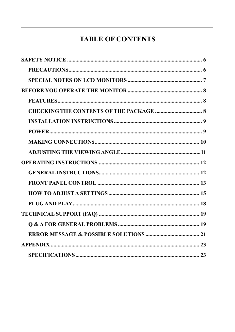 Hanns.G HZ281 User Manual | Page 5 / 28