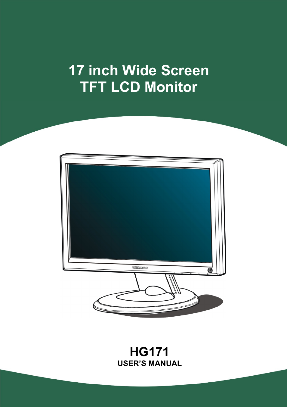 Hanns.G HG171 User Manual | 20 pages
