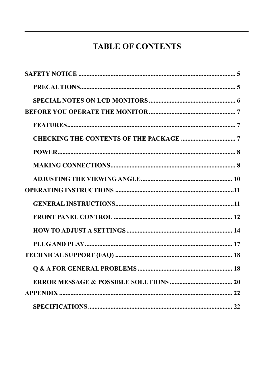 Hanns.G HH281 User Manual | Page 4 / 22
