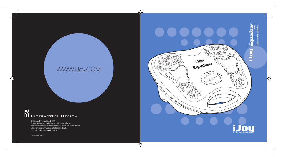 Human Touch EQ 400 Equalizer Foot Pro Massager User Manual | 8 pages