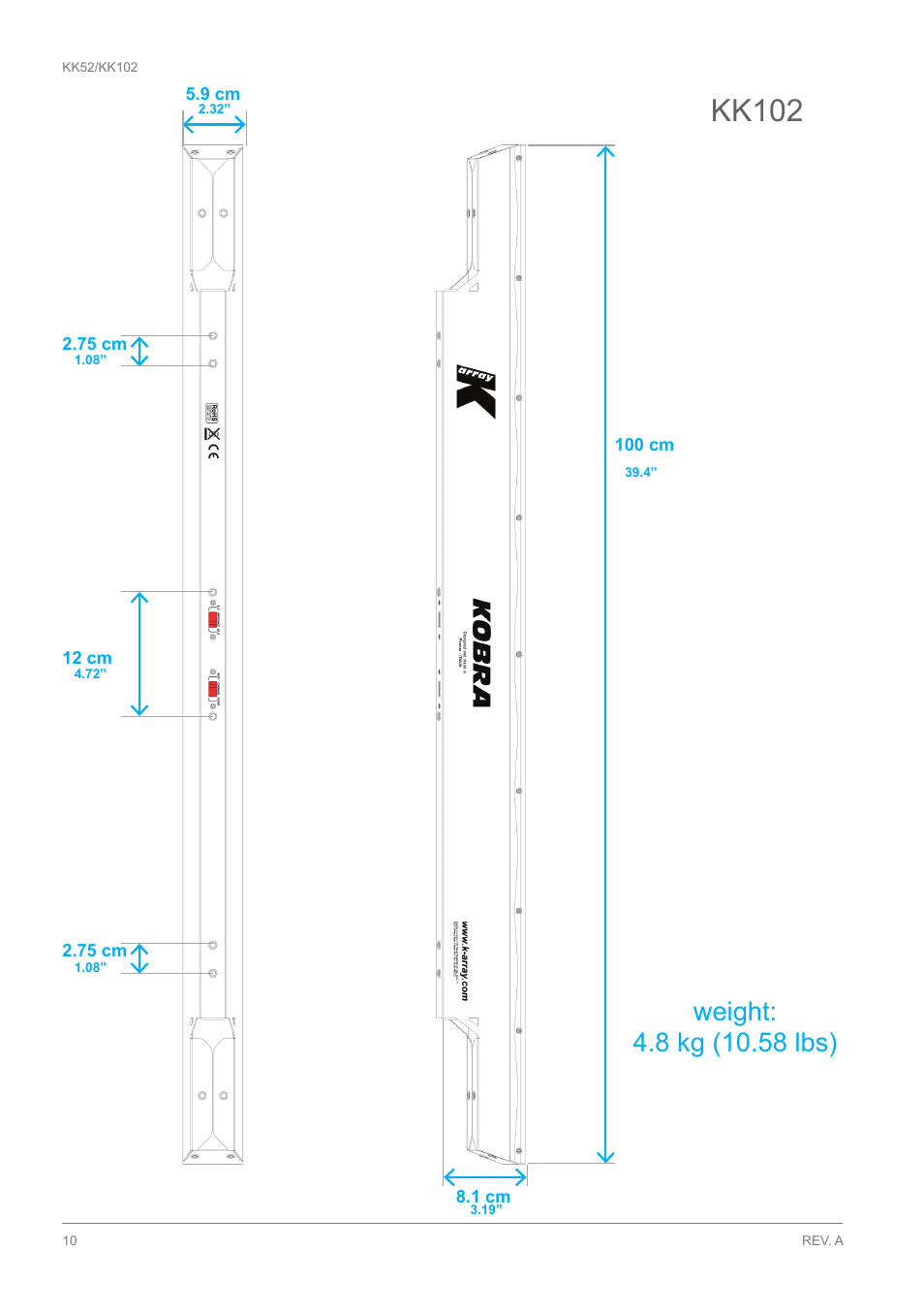 Kk102 | K-array KK102 User Manual | Page 10 / 24