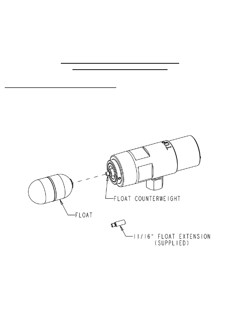 Kenco Engineering Float Repair Kit User Manual | 1 page