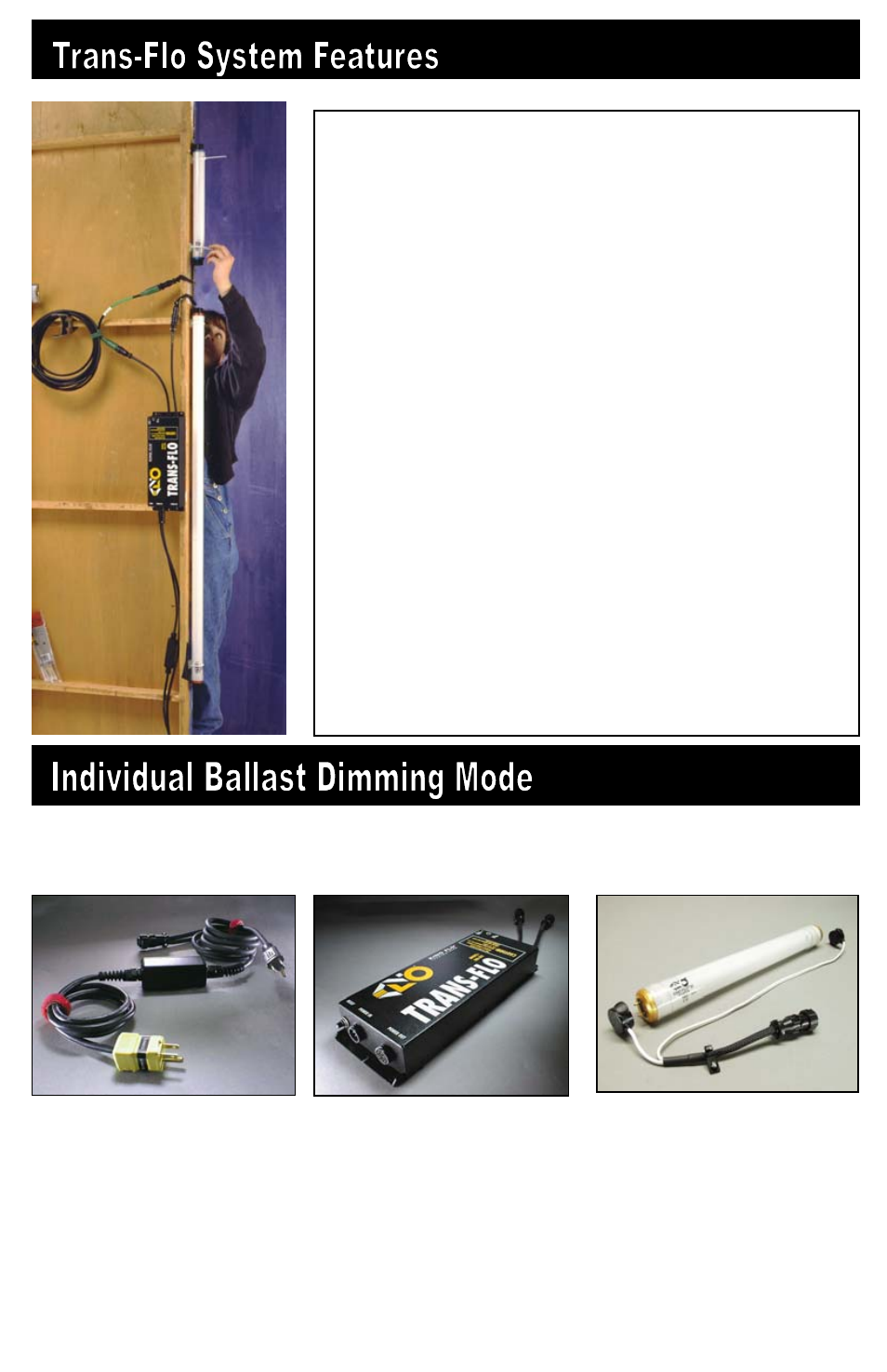 Kino Flo Trans-Flo User Manual | Page 2 / 9