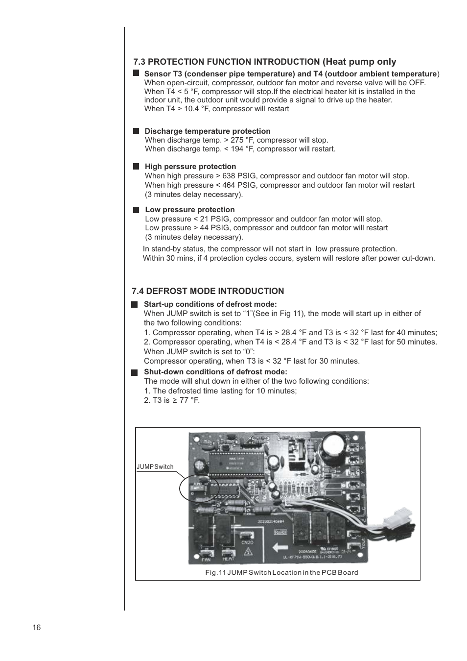 Klimaire CSM42H2P16 User Manual | Page 16 / 21